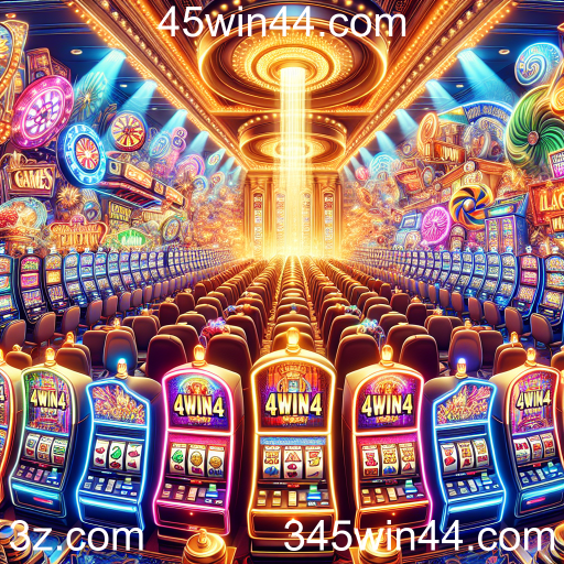 A Emoção das Máquinas Slot no 45win44.com